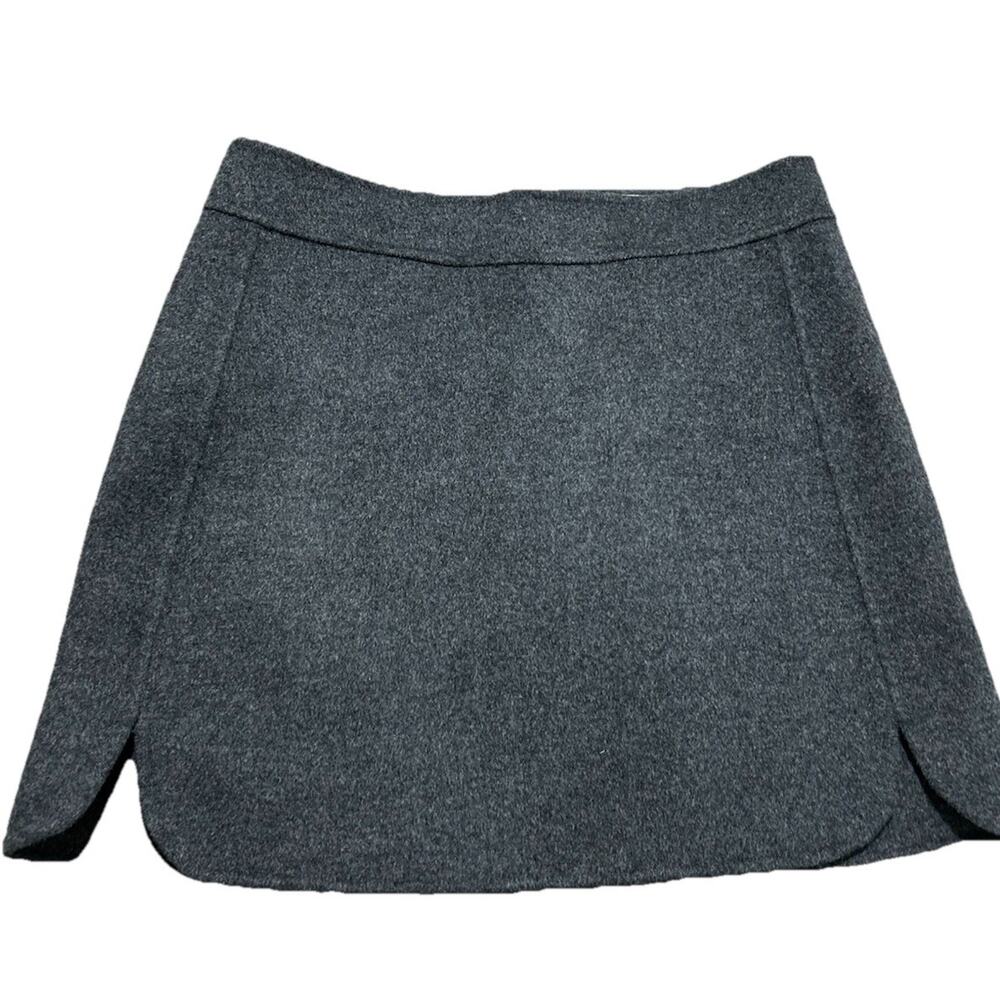Sezane Sz 36 US 4 Tania Charcoal Gray Skirt - Picture 2 of 8